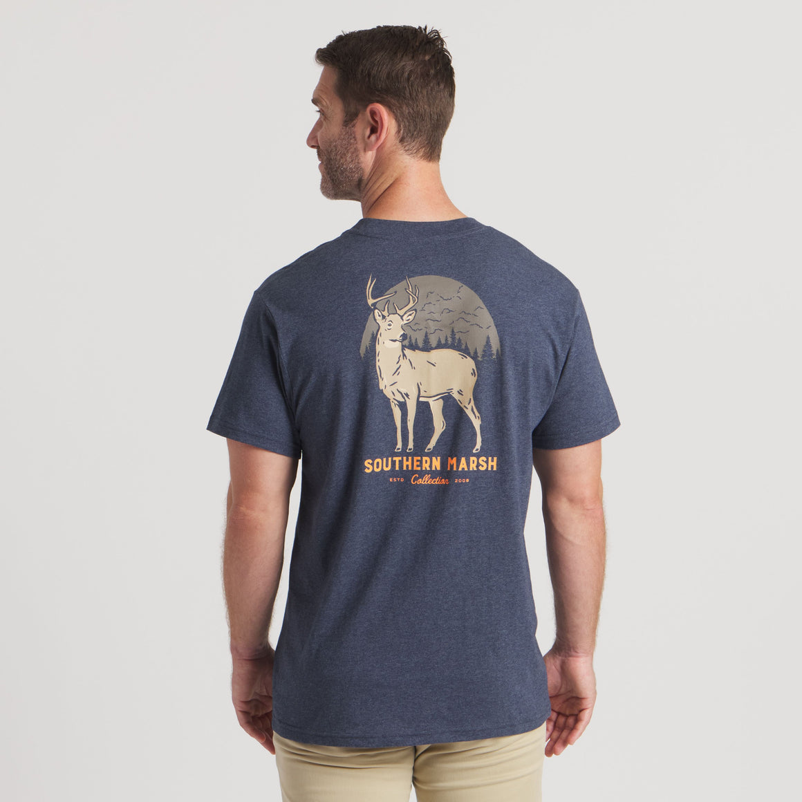 Washed Lunar Navy | ON MODEL | BACK