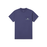Indigo | Cocktail Collection Tee | Sazerac Cocktail | Short Sleeve | Front