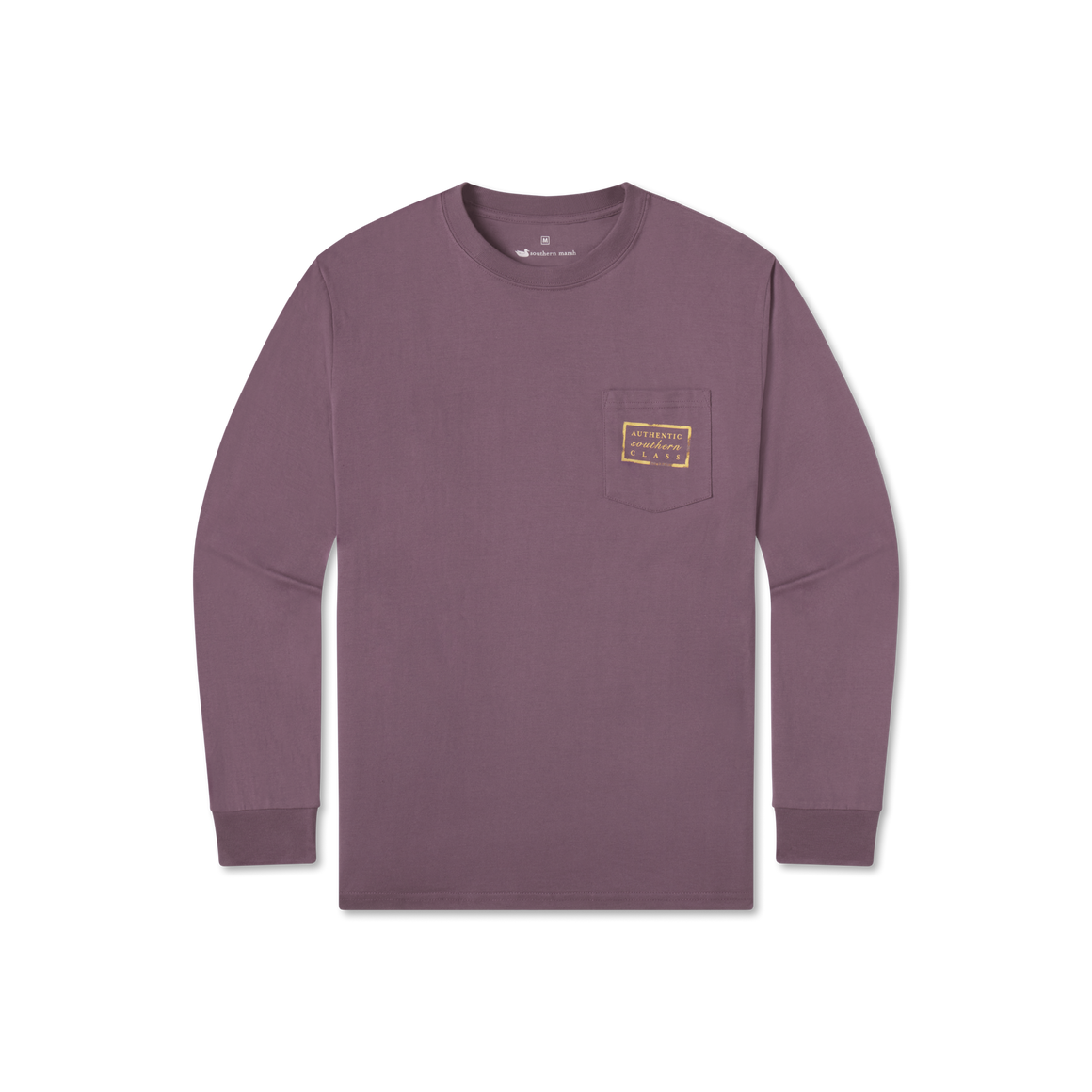 Iris with Yellow | Authentic Collegiate Tee | Front