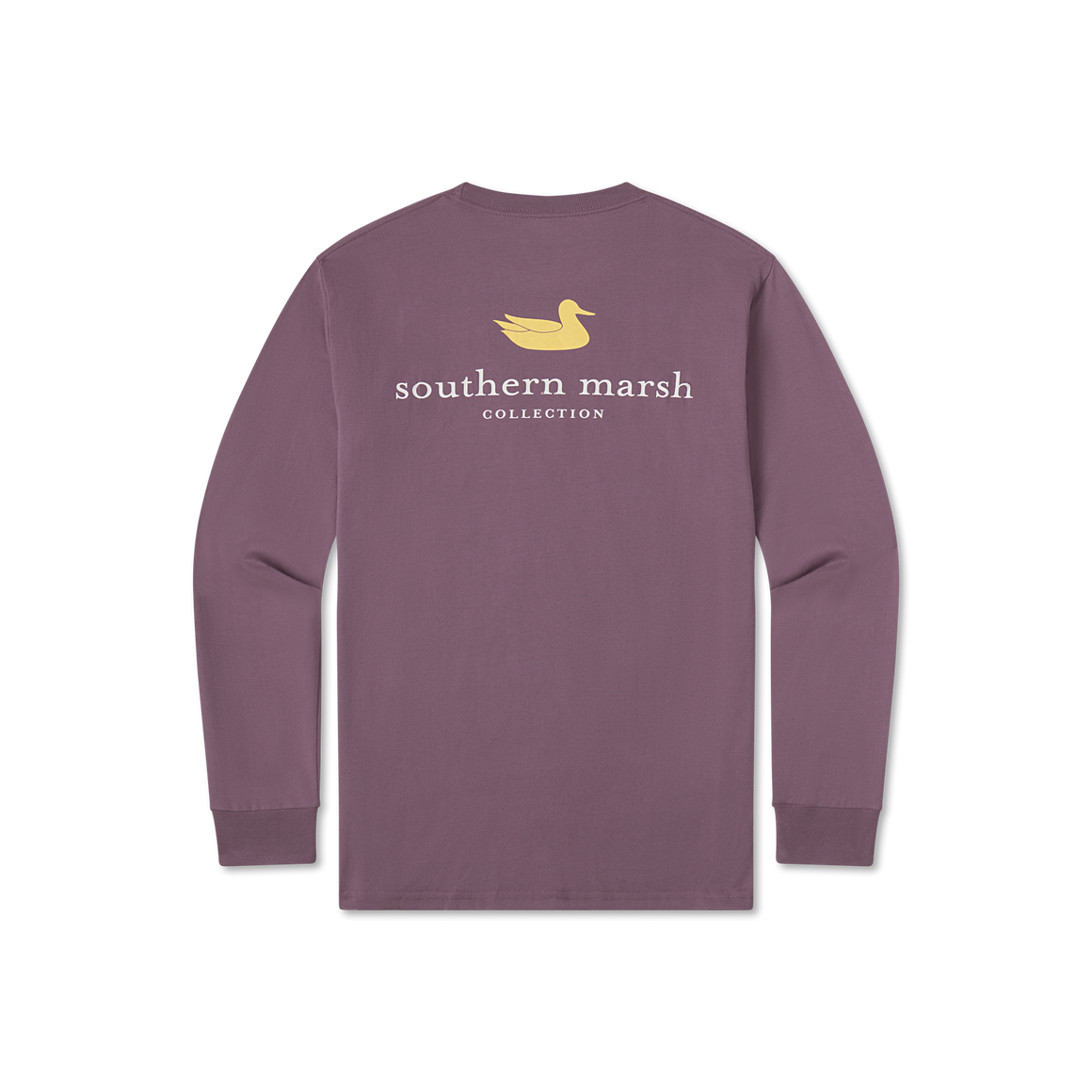 Iris with Yellow | Authentic Collegiate Tee | Long Sleeve
