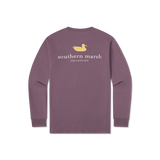 Iris with Yellow | Authentic Collegiate Tee | Long Sleeve