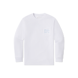 White with Light Blue | Front