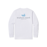 White with Light Blue
