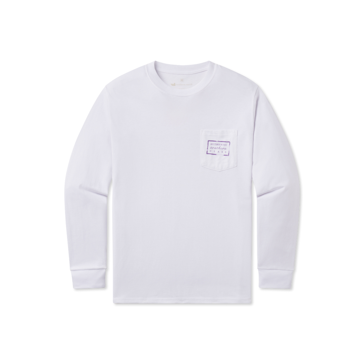 White with Purple and Gold | Front