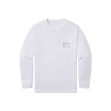 White with Purple and Gold | Front