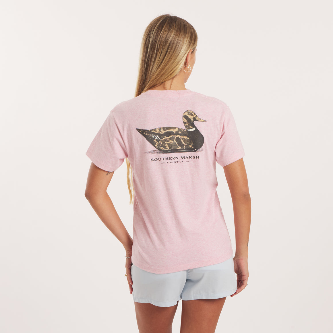 Washed Camelia | On Model Back