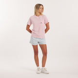 Washed Camelia | On Model Front Full
