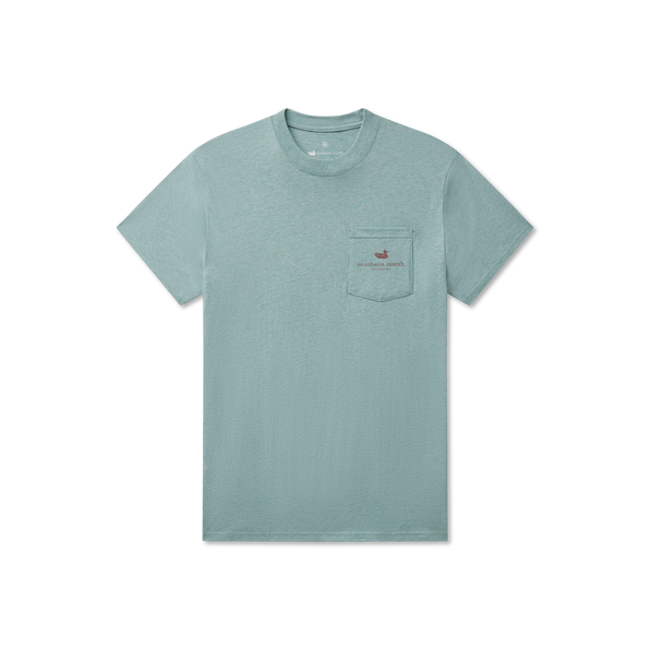 Washed Moss Blue | Front
