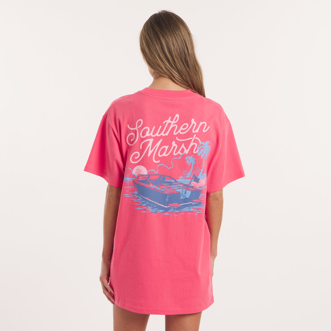 Hibiscus Pink | On Model Back