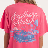 Hibiscus Pink | On Model Back Detaill