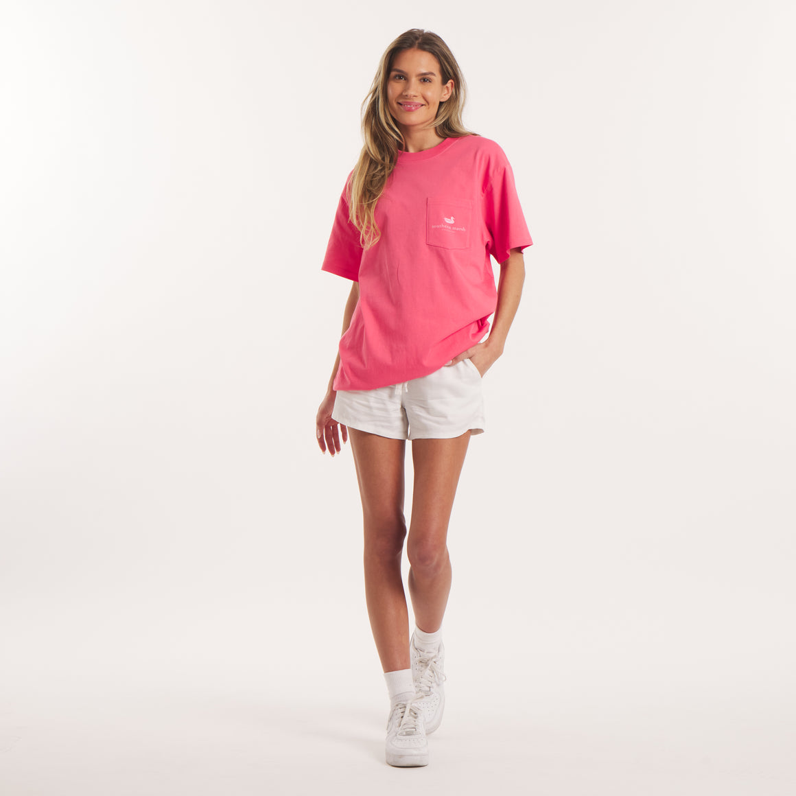 Hibiscus Pink | On Model Front Full