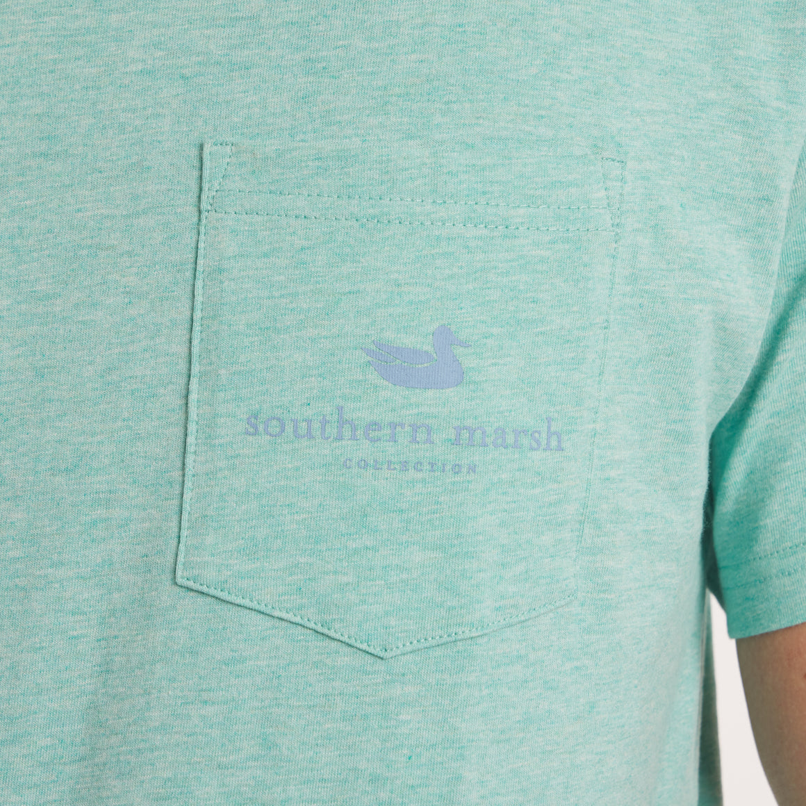 Washed Bimini Green | Pocket Detail