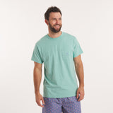 Washed Bimini Green | On Model Front