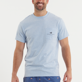 Washed Sky Blue | on model front