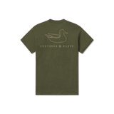 Washed  Dark Green