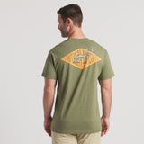 Washed Dark  Green | On Model | Back