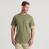 Washed Dark  Green | On Model | Front