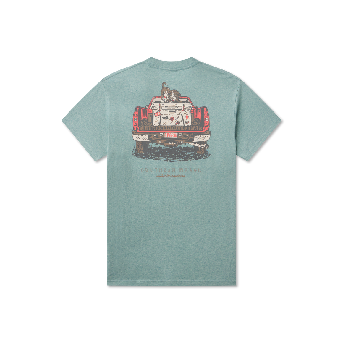 Washed Moss Blue