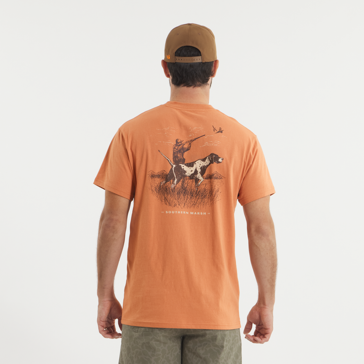 Burnt   Orange | on model back