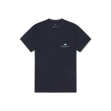Navy | River Route Collection Tee | North Carolina & South Carolina | Front