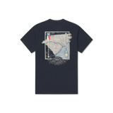 Navy | River Route Collection Tee | North Carolina & South Carolina
