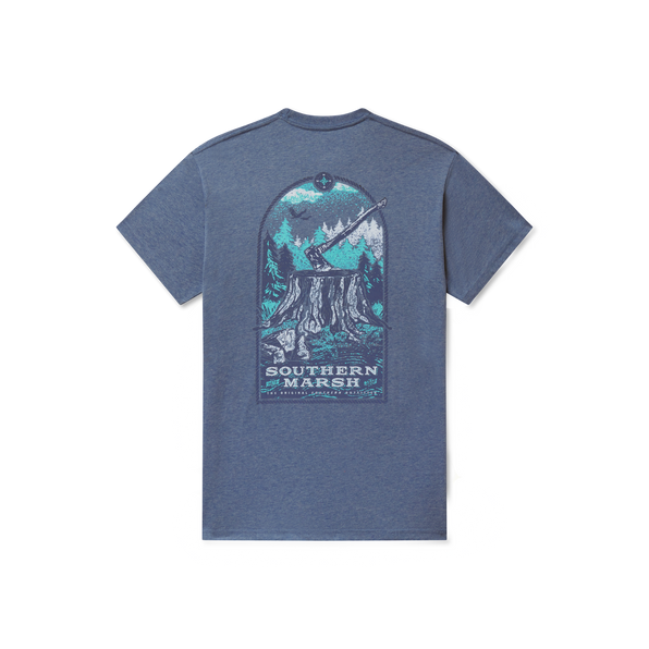 Washed Oxford Blue