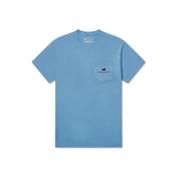 Breaker Blue | River Route Collection Tee | The South | Front