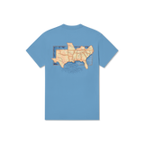 Breaker Blue | River Route Collection Tee | The South