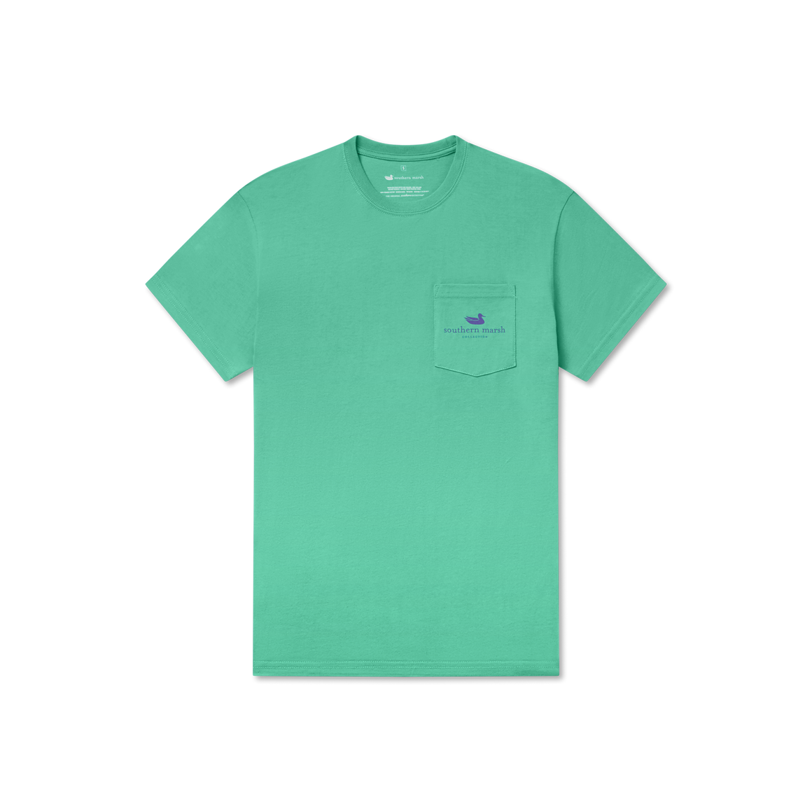 Bimini Green | River Route Collection Tee | The South | Front