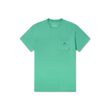 Bimini Green | River Route Collection Tee | The South | Front