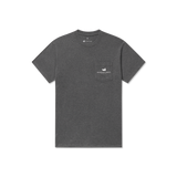 Midnight Gray | River Route Collection Tee | The South | Front