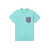 Antigua Blue with Navy
