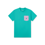 Jockey Green with Pink