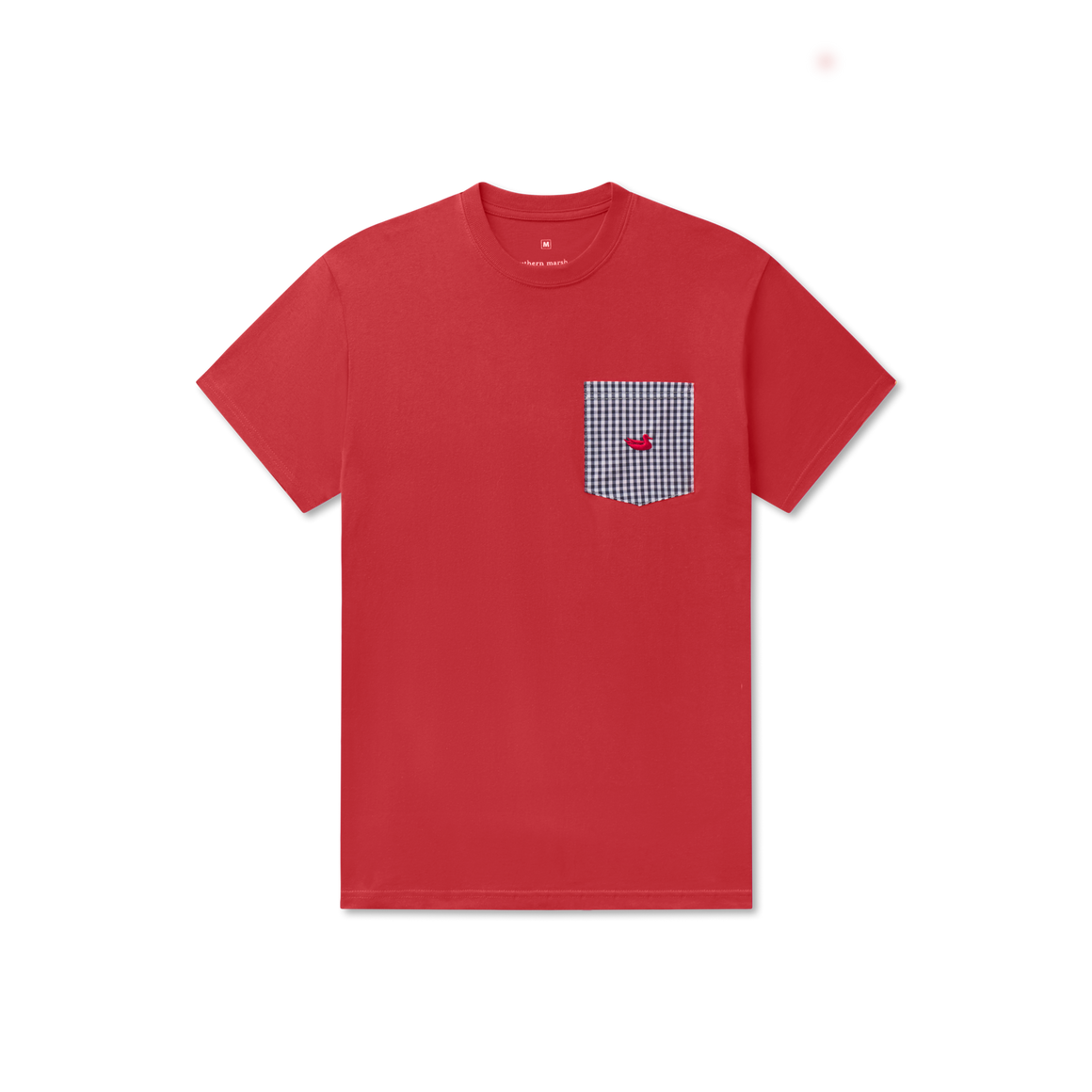 Red with Navy