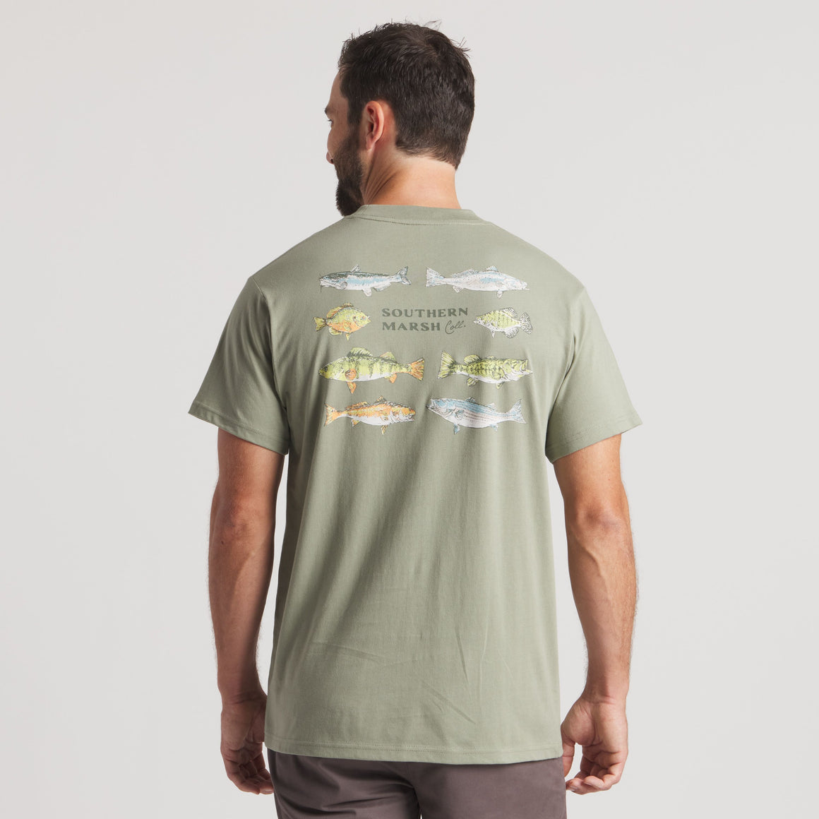 Bay Green | On Model | Back