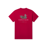 Crimson | Authentic Heritage Tee | Oklahoma | Short Sleeve T-shirt