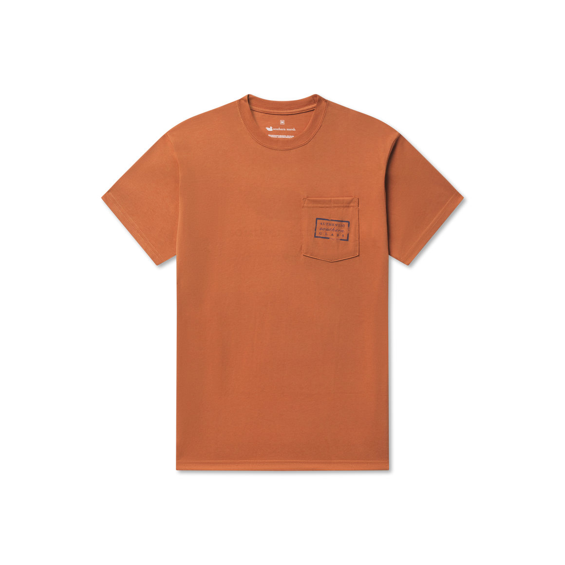 Burnt Orange | Authentic Heritage Tee | Texas | Front