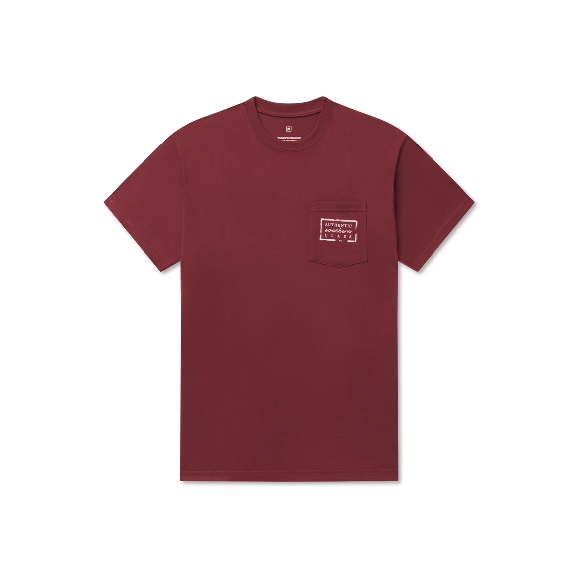 Maroon | Authentic Heritage Tee | Texas | Front