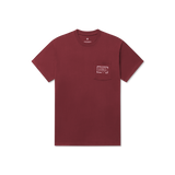 Maroon | Authentic Heritage Tee | Texas | Front