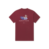 Maroon | Authentic Heritage Tee | Texas 