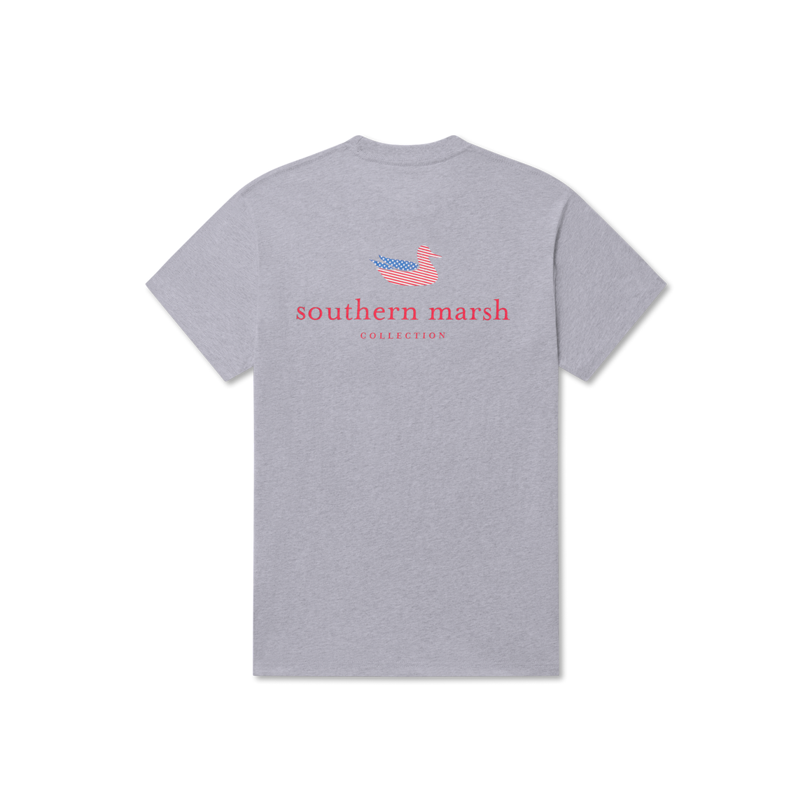 Authentic Flag Tee | Light Gray
