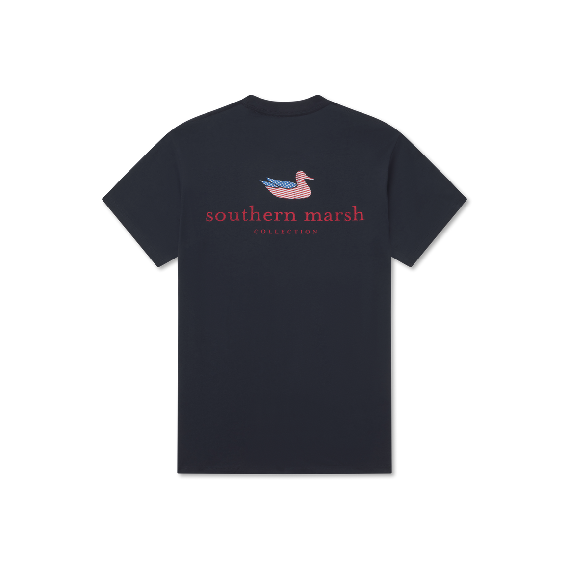 Authentic Flag Tee | Navy