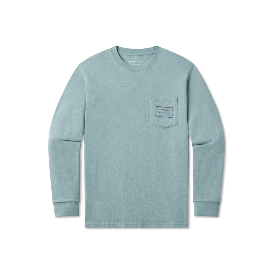 Washed Moss Blue Heather| Front