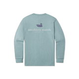 Washed Moss Blue Heather