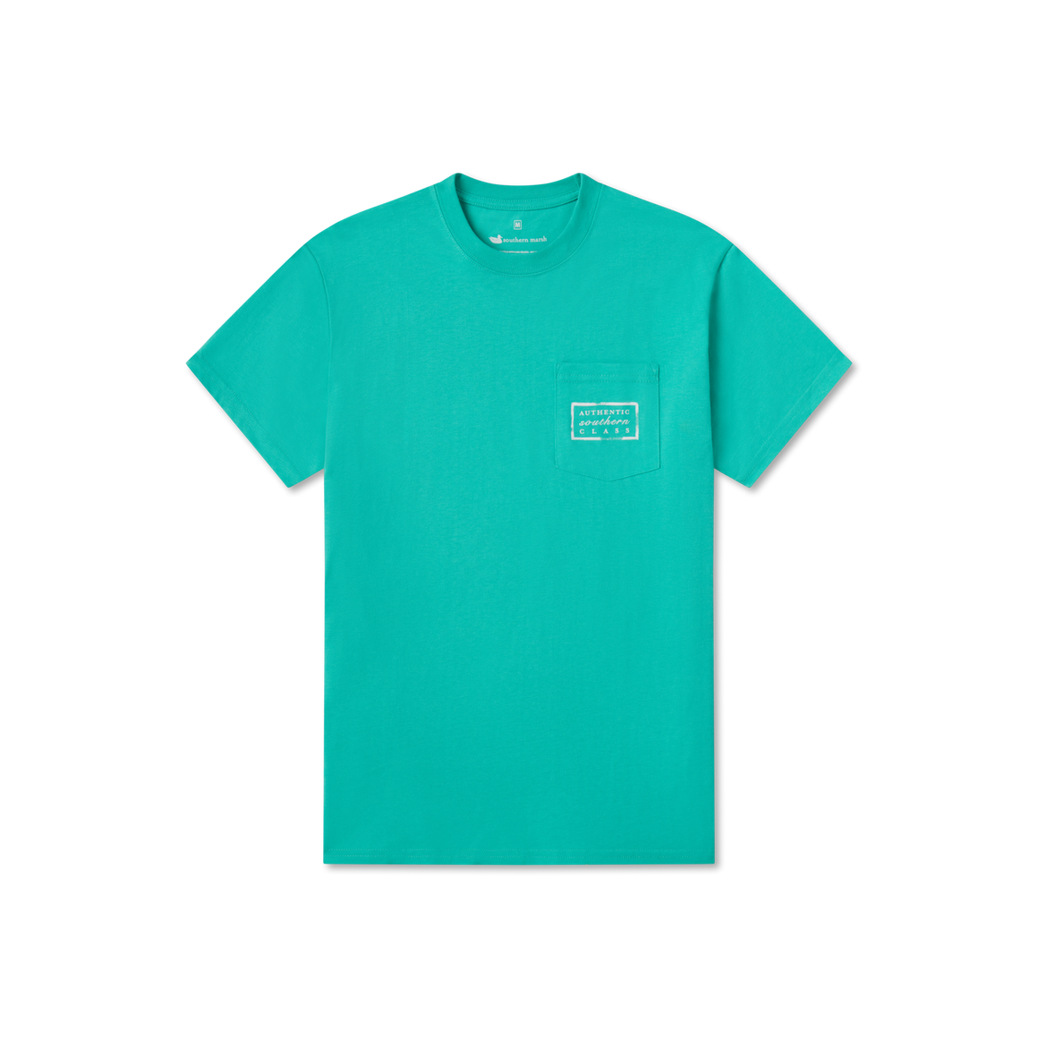 Jockey Green | Authentic Vibrant Tee | Short Sleeve Tee | Front