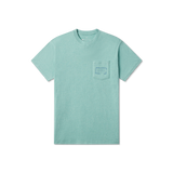 Washed Bimini Green Heather| Front