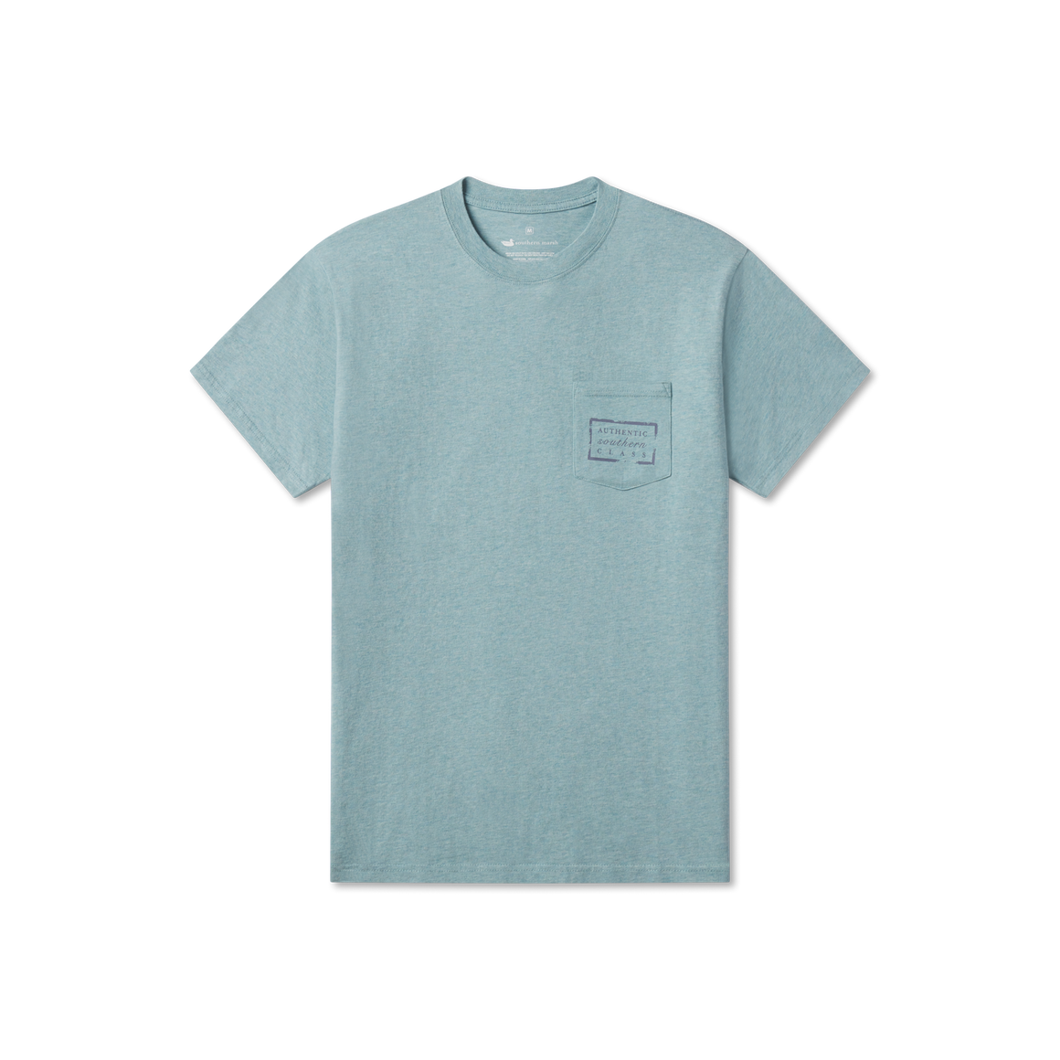 Washed Moss Blue Heather| Front