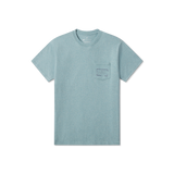 Washed Moss Blue Heather| Front