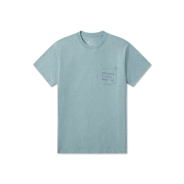 Washed Moss Blue Heather| Front