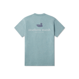 Washed Moss Blue Heather